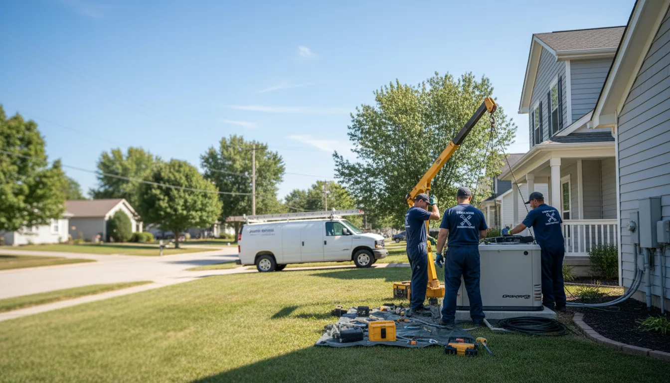 Generator Installation in Burlington, IN near me